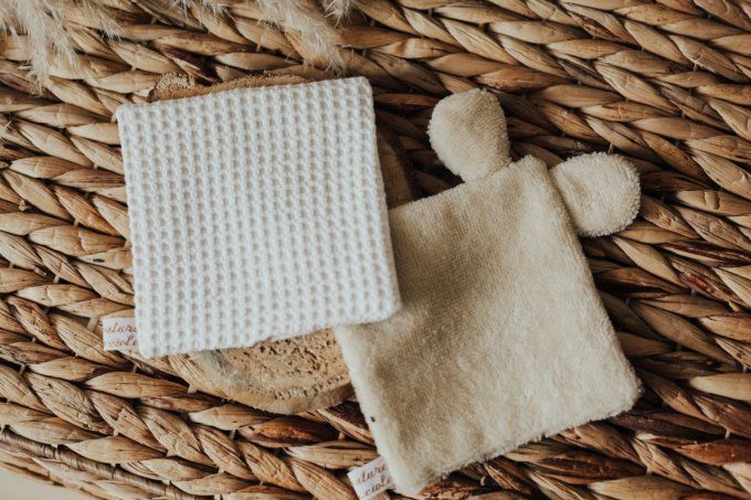 Semainier lingettes Ourson à personnaliser